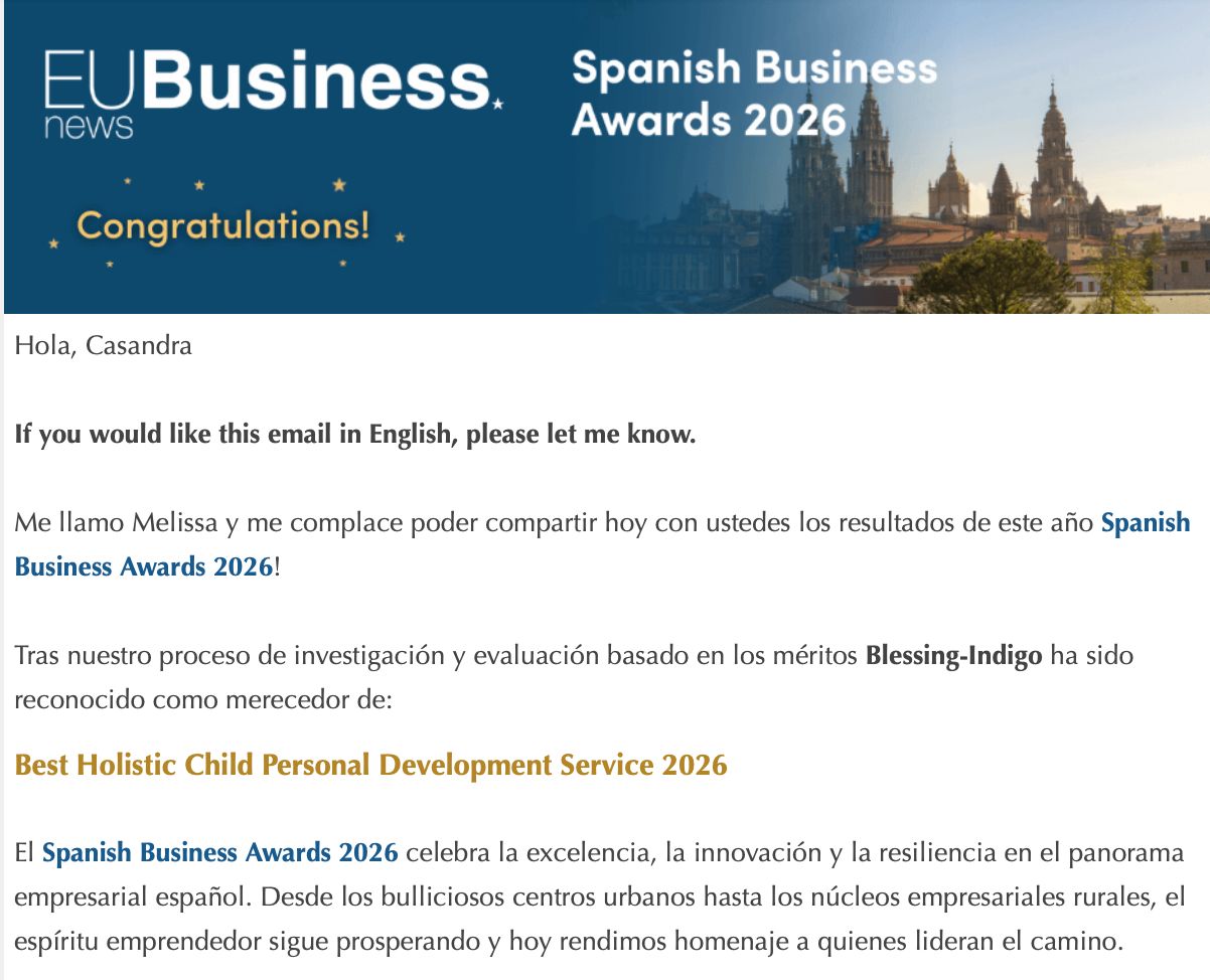 Premio Spanish Business Awards 2026
